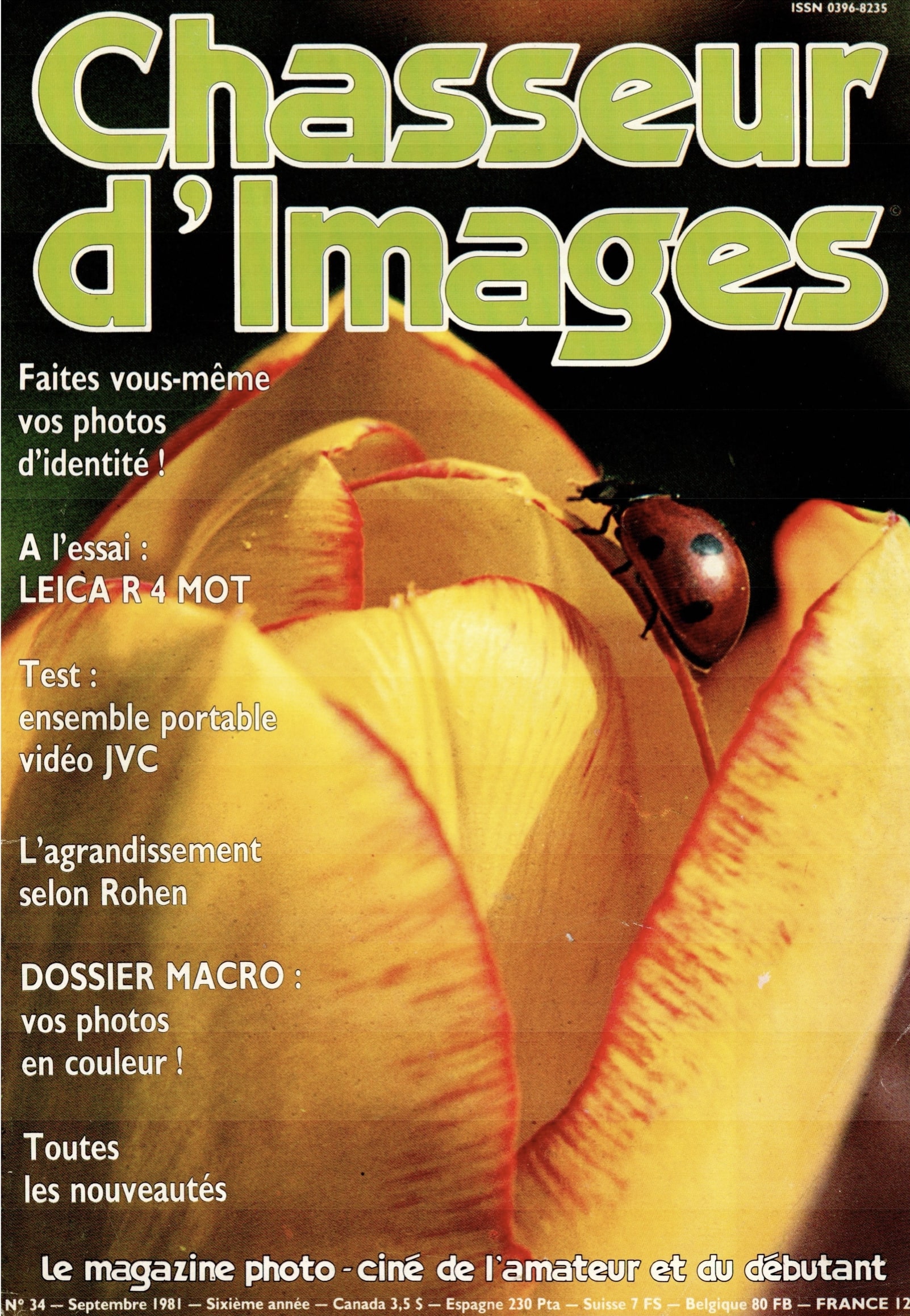 Chasseur d'images Septembre 1981 N°34